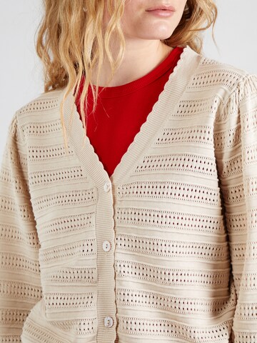 NÜMPH Strickjacke 'CORINNA' in Beige