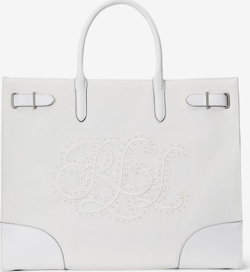 Lauren Ralph Lauren Shopper 'Devyn' in Wit: voorkant