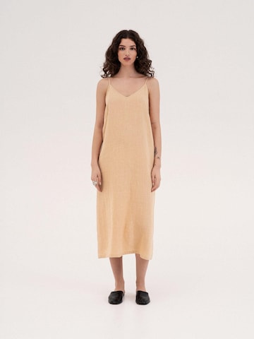 AmourLinen Dress 'Jakarta' in Yellow