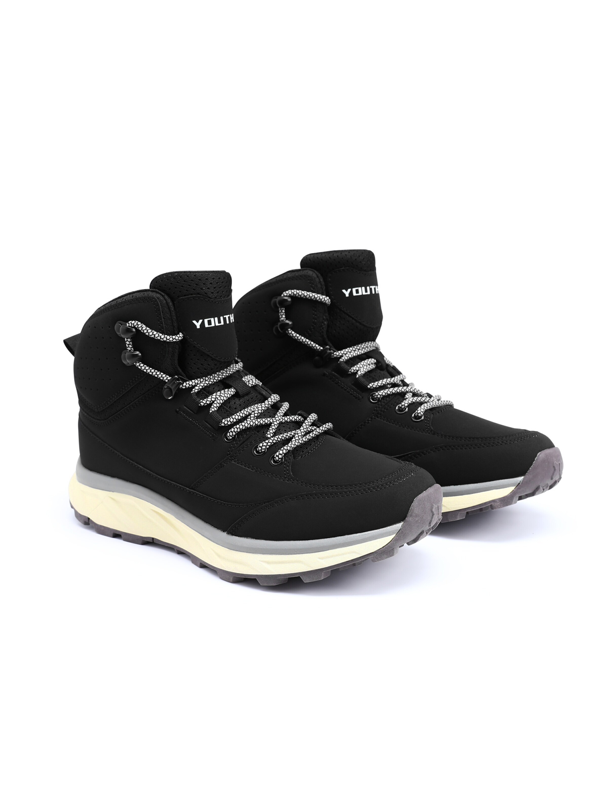 YOUTHUP Sneaker high 'Hauch' in Schwarz