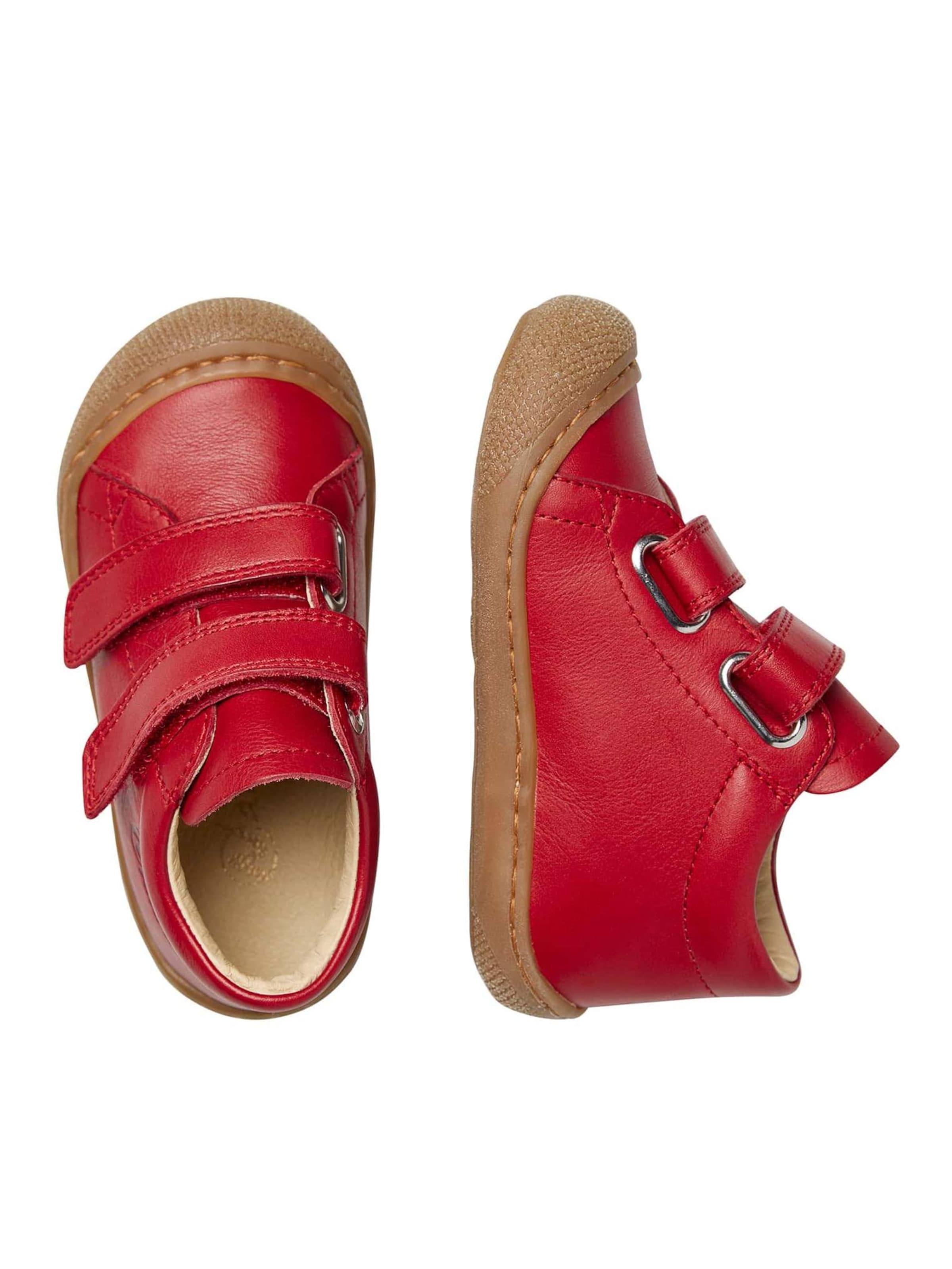 Baskets 'COCOON VL' NATURINO en rouge