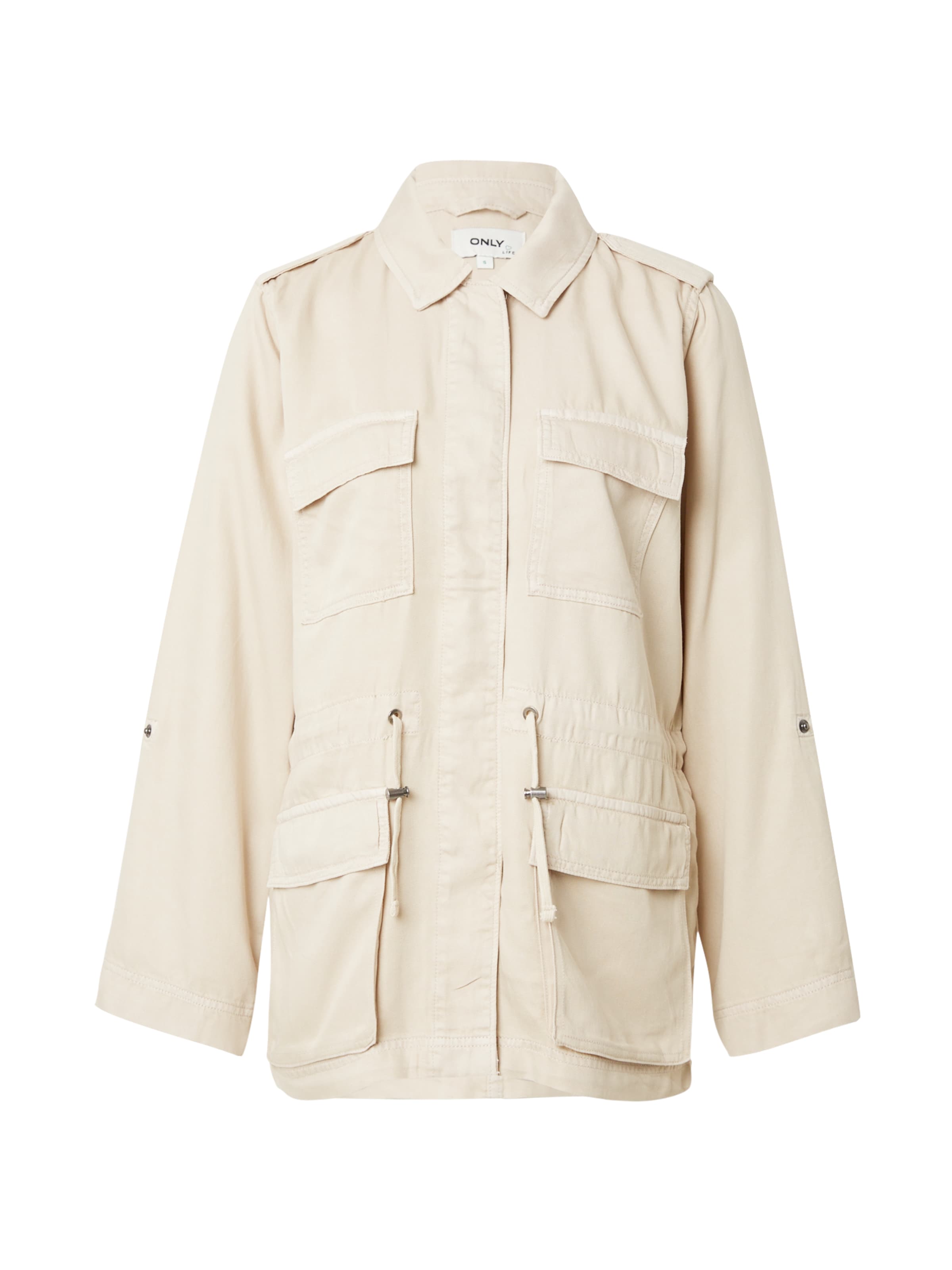 ONLY - Chaqueta de entretiempo 'KENYA' en beige: frente