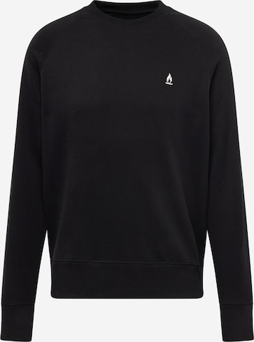 DRYKORN Sweatshirt 'FLORENZ' in Schwarz: predná strana