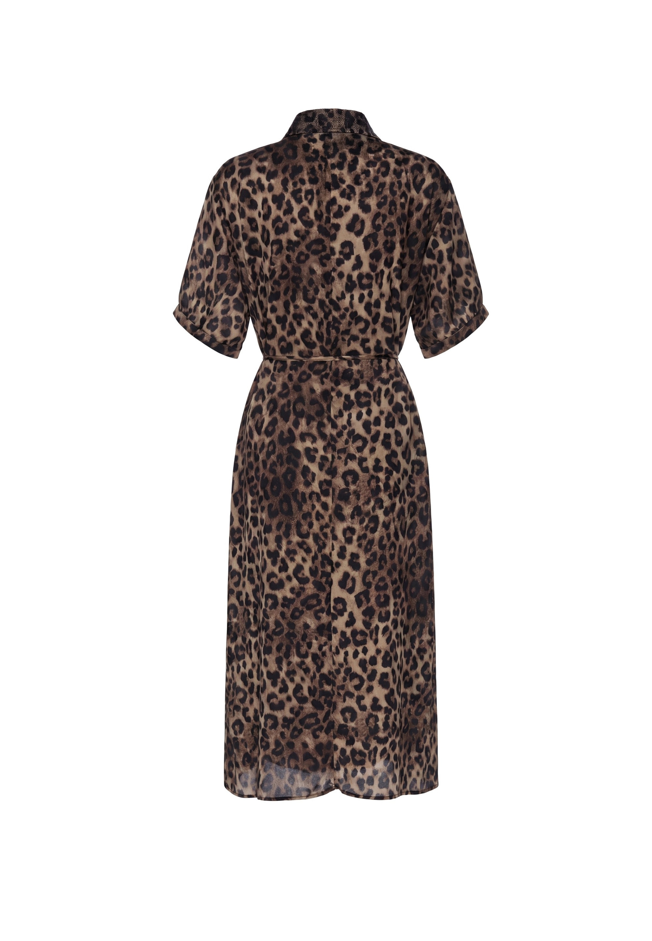 faina Shirt dress in Brown