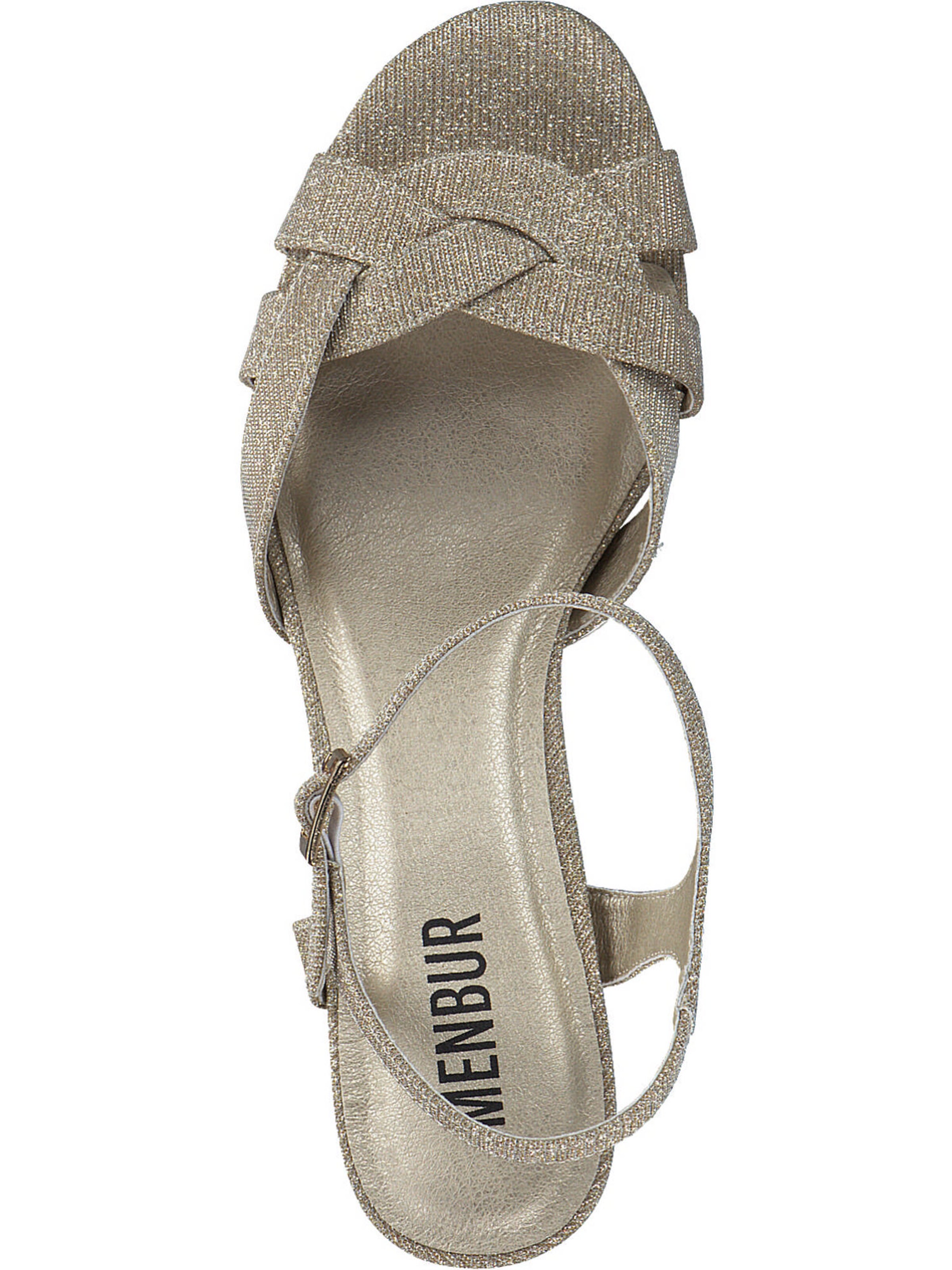 MENBUR Sandals in Gold