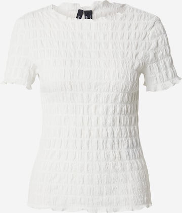 VERO MODA Shirt 'VMFIONA' in White: front