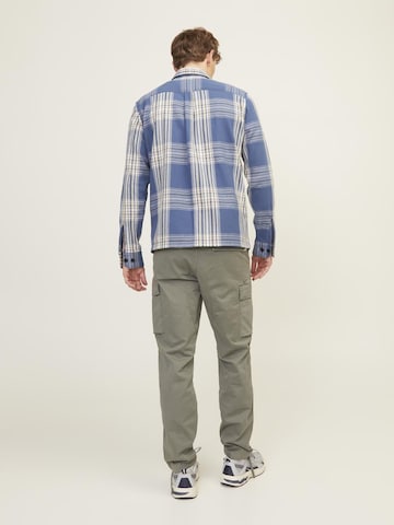 Regular Pantalon cargo 'Ace Tucker' JACK & JONES en vert