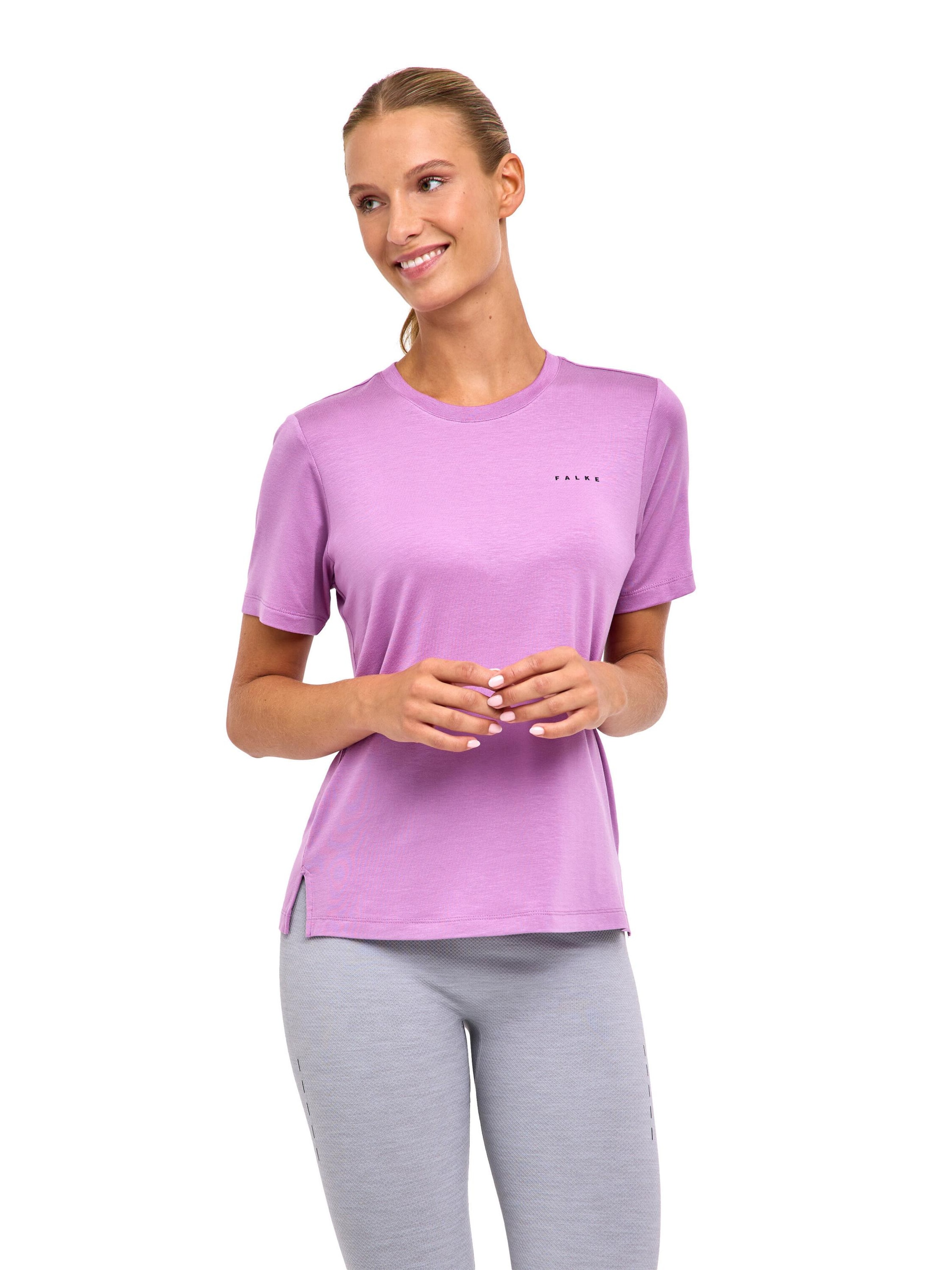 FALKE Funktionsshirt‌‌‌‌‌ in orchidee, Produktansicht
