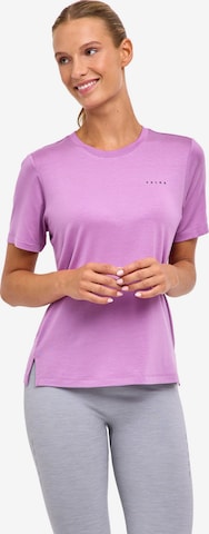 FALKE Funktionsshirt in Lila: Vorderseite