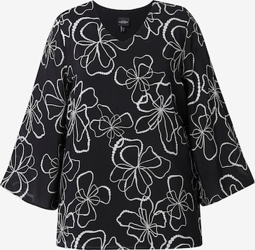 Ulla Popken Blouse in Black: front