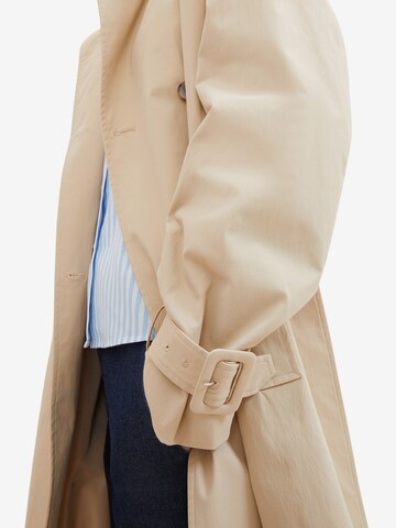 Manteau mi-saison TOM TAILOR en beige