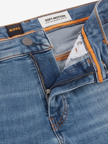 BOSS Slimfit Jeans 'Delano' in Blau