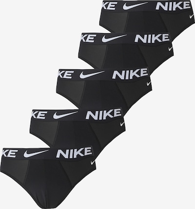 XS dydžio Vyriškos kelnaitės 'ESSENTIAL' iš NIKE Underwear, spalva – juoda / balta, Prekių apžvalga