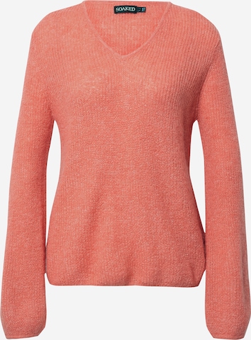 SOAKED IN LUXURY Pullover 'Tuesday' i pink: forside