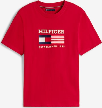 Maglietta 'AMERICANA' di TOMMY HILFIGER in rosso: frontale