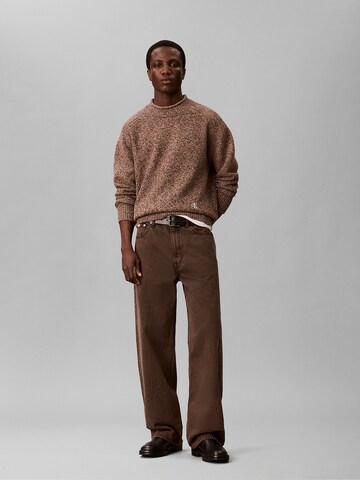 Calvin Klein Jeans Trui in Bruin