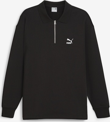 PUMA Athletic Sweatshirt 'Better Classics' in Black: front