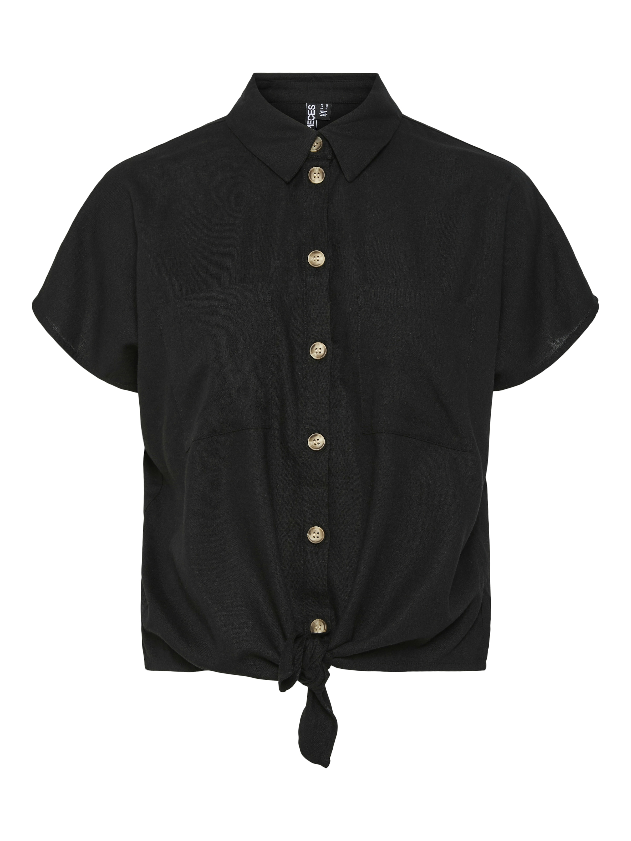 juoda PIECES Palaidinė 'PCPia': priekis