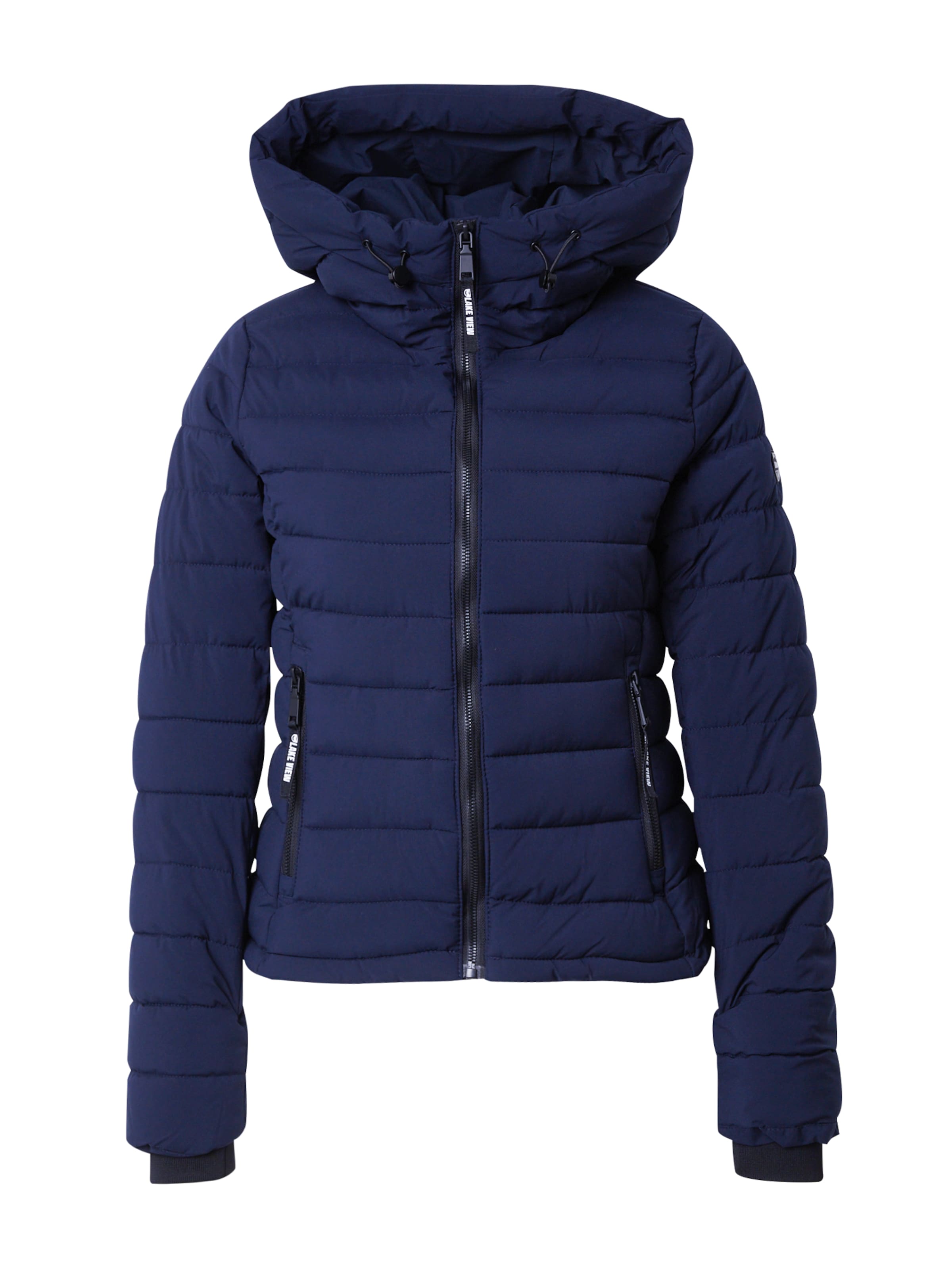 Lake View Kurtka przejściowa 'Brenna' w kolorze niebieski: przód