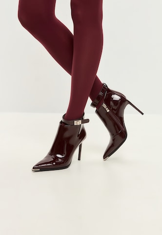 Bottines CESARE GASPARI en rouge