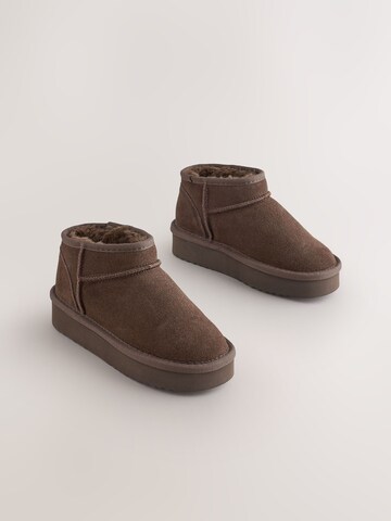 Next Snow boots in Brown