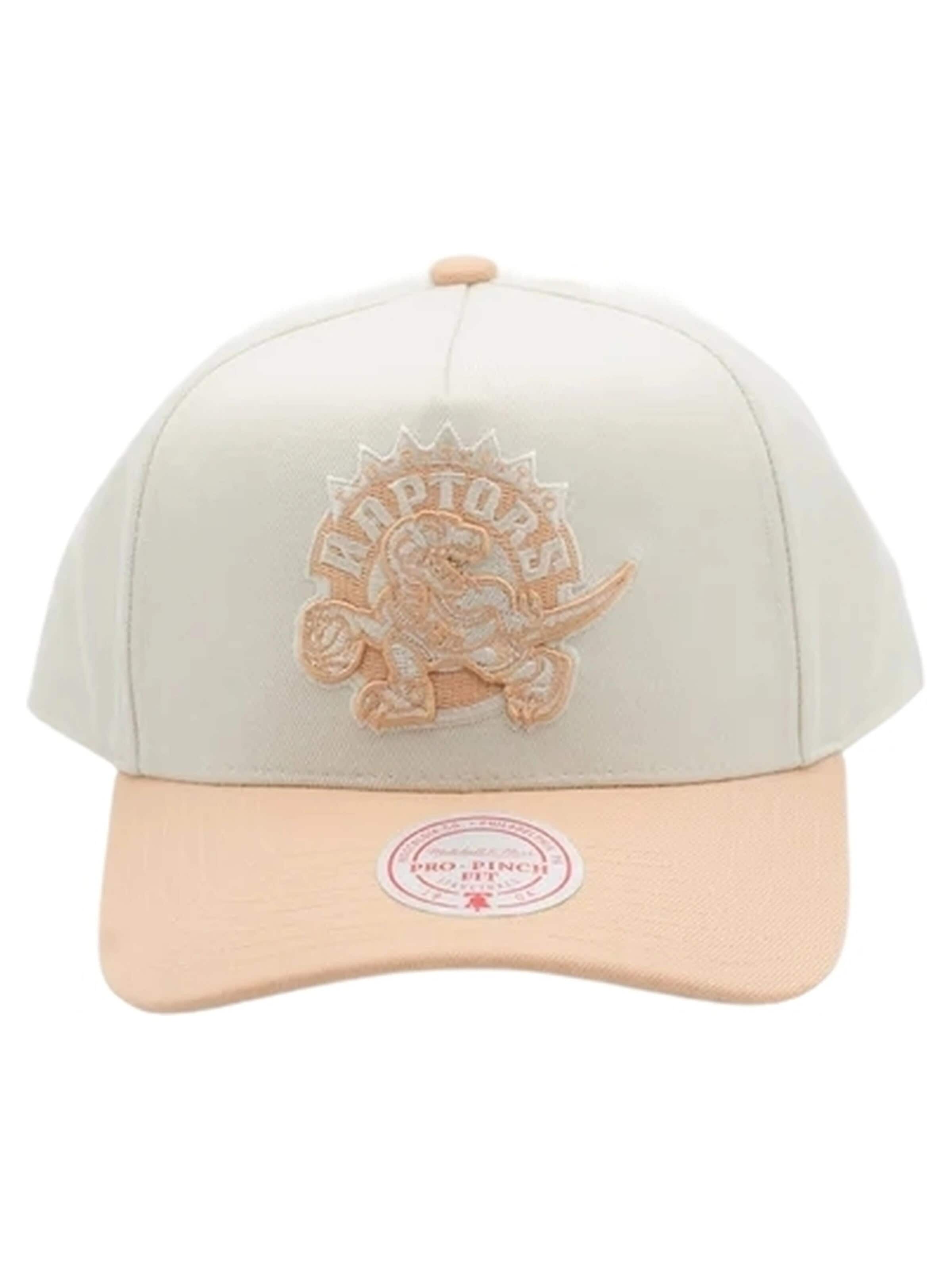 Mitchell & Ness - Gorra en beige: frente