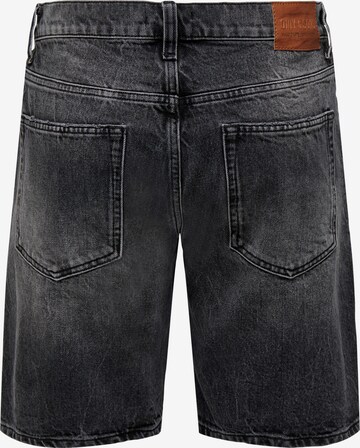 Only & Sons Regular Jeans in Zwart