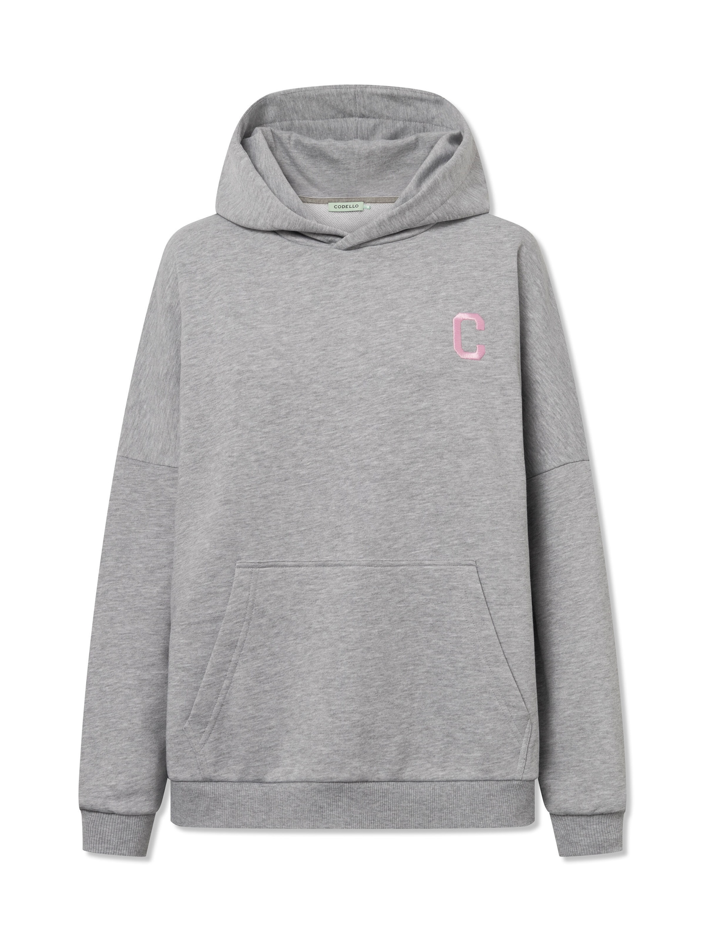 CODELLO Sweatshirt in Grey: front