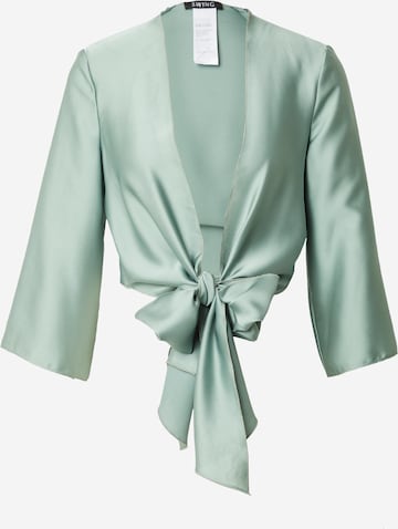 SWING - Blusa en verde: frente