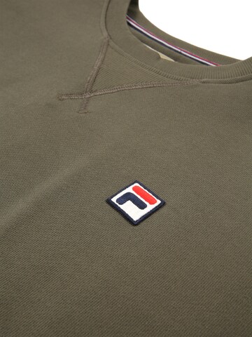 FILA Sweatshirt 'BIELLA regular crewneck sweatshirt' in Groen