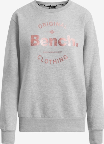 BENCH Sweatshirt 'Hennessy' in Grau: predná strana