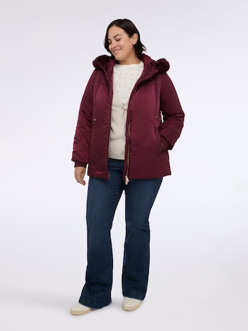 Fiorella Rubino Winterjas in Rood