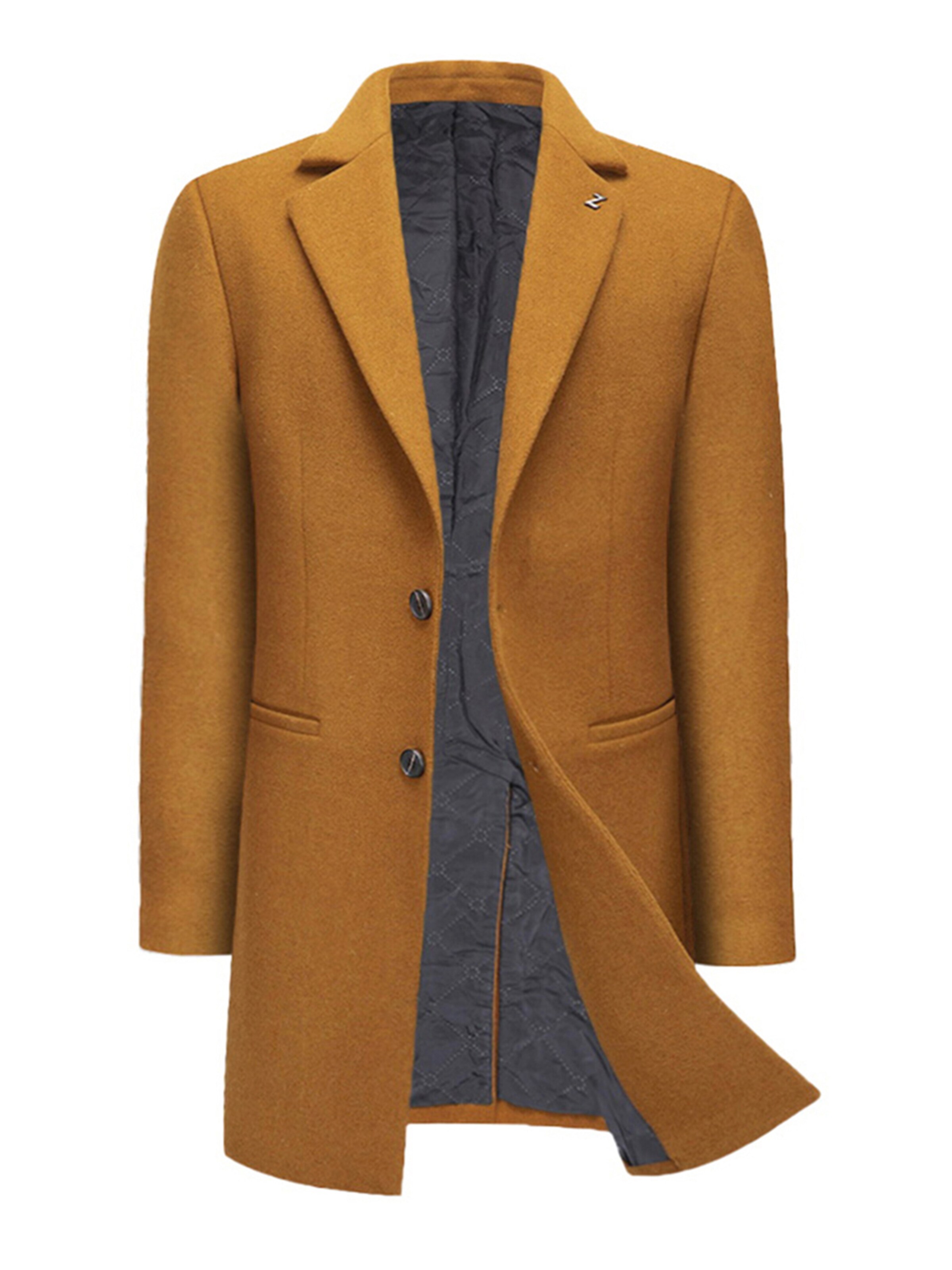 Youthup Wintermantel‌‌‌ in Braun: Vorderseite