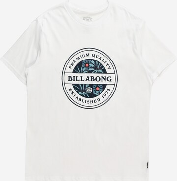 BILLABONG Performance Shirt 'ROTOR FILL' in White: front