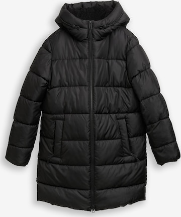 Manteau d’hiver TOM TAILOR DENIM en noir : devant