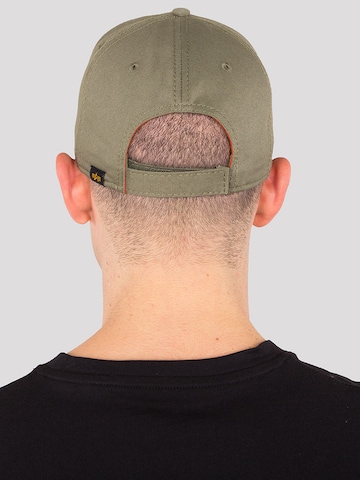 Casquette ALPHA INDUSTRIES en vert