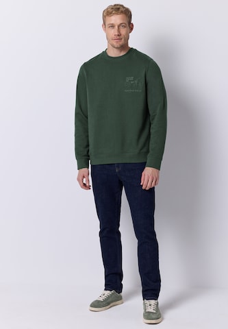 Street One MEN Sweatshirt in Grün