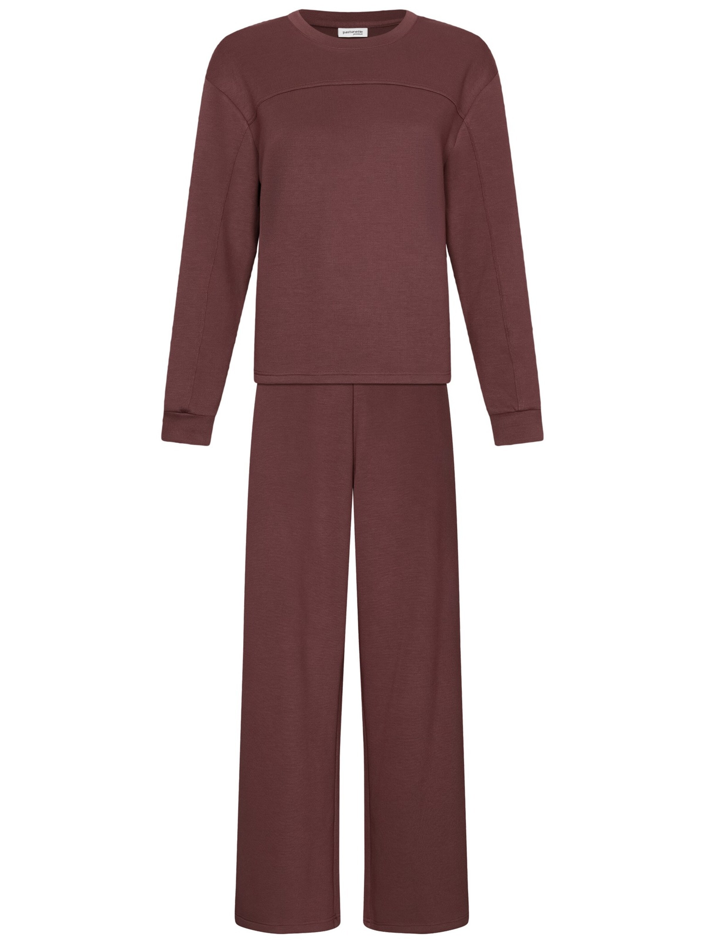 Tenue d'intérieur Pastunette en violet : devant