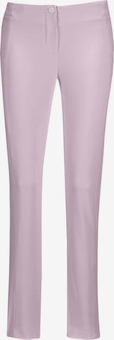 MADELEINE Slimfit Broek in Roze: voorkant
