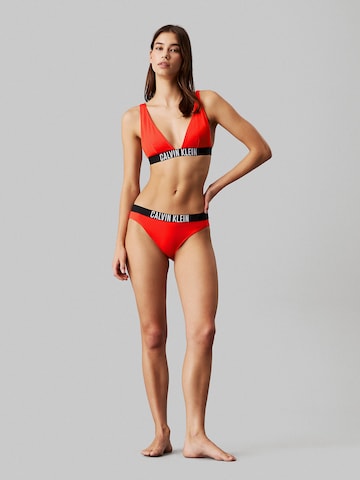 Calvin Klein Swimwear Bikinibroek in Rood