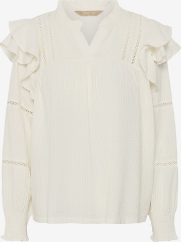 CULTURE Blouse in Wit: voorkant