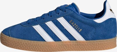 ADIDAS ORIGINALS Sneaker 'Gazelle' in blau / gold / weiß, Produktansicht