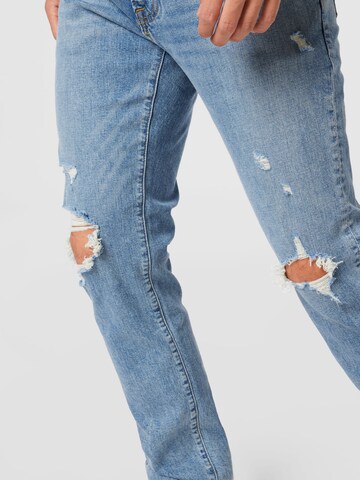 Abercrombie & Fitch Regular Jeans i blå