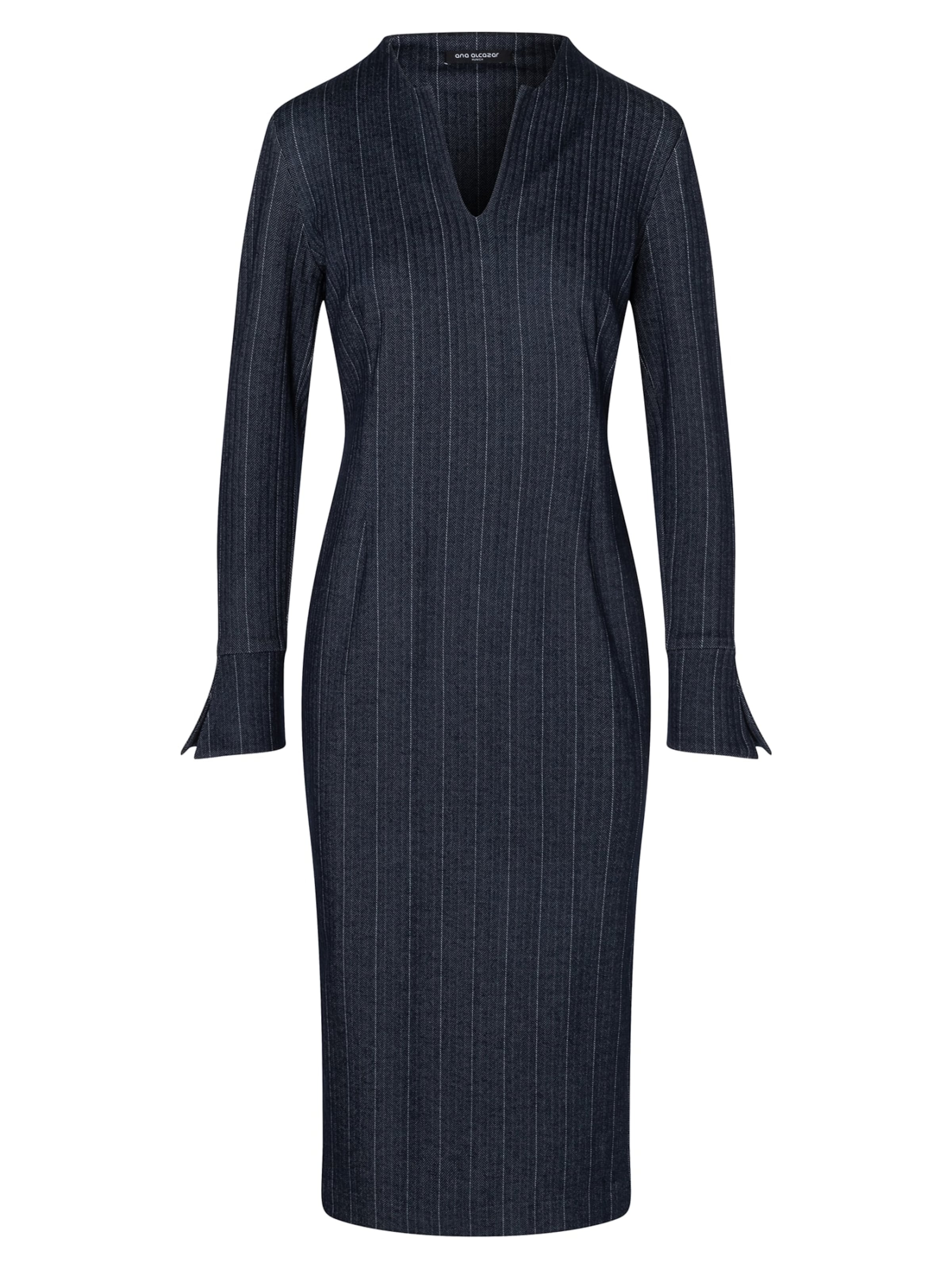 Ana Alcazar Jurk in Blauw: voorkant