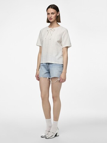 Chemisier 'PCTessa' PIECES en argent