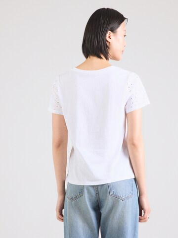 ABOUT YOU Μπλουζάκι 'Carla' σε λευκό