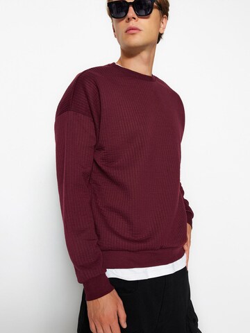 Sweat-shirt Trendyol en rouge