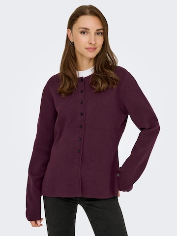 Cardigan JDY en rouge : devant