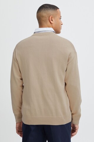 !Solid Sweater 'Durant' in Beige