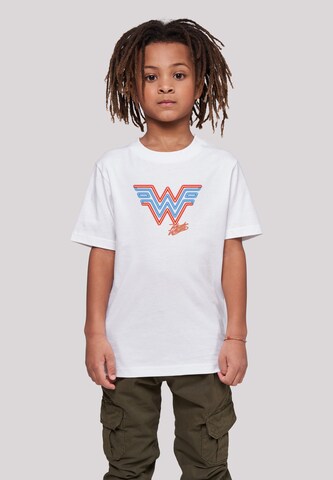 F4NT4STIC Shirt 'DC Comics Wonder Woman 84' in Wit: voorkant